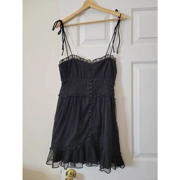 MAJORELLE Sophia Mini Dress in Black S $228 - Picture 2 of 9